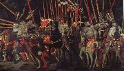 The battle of San Romano the intervention of Micheletto there Cotignola UCCELLO, Paolo